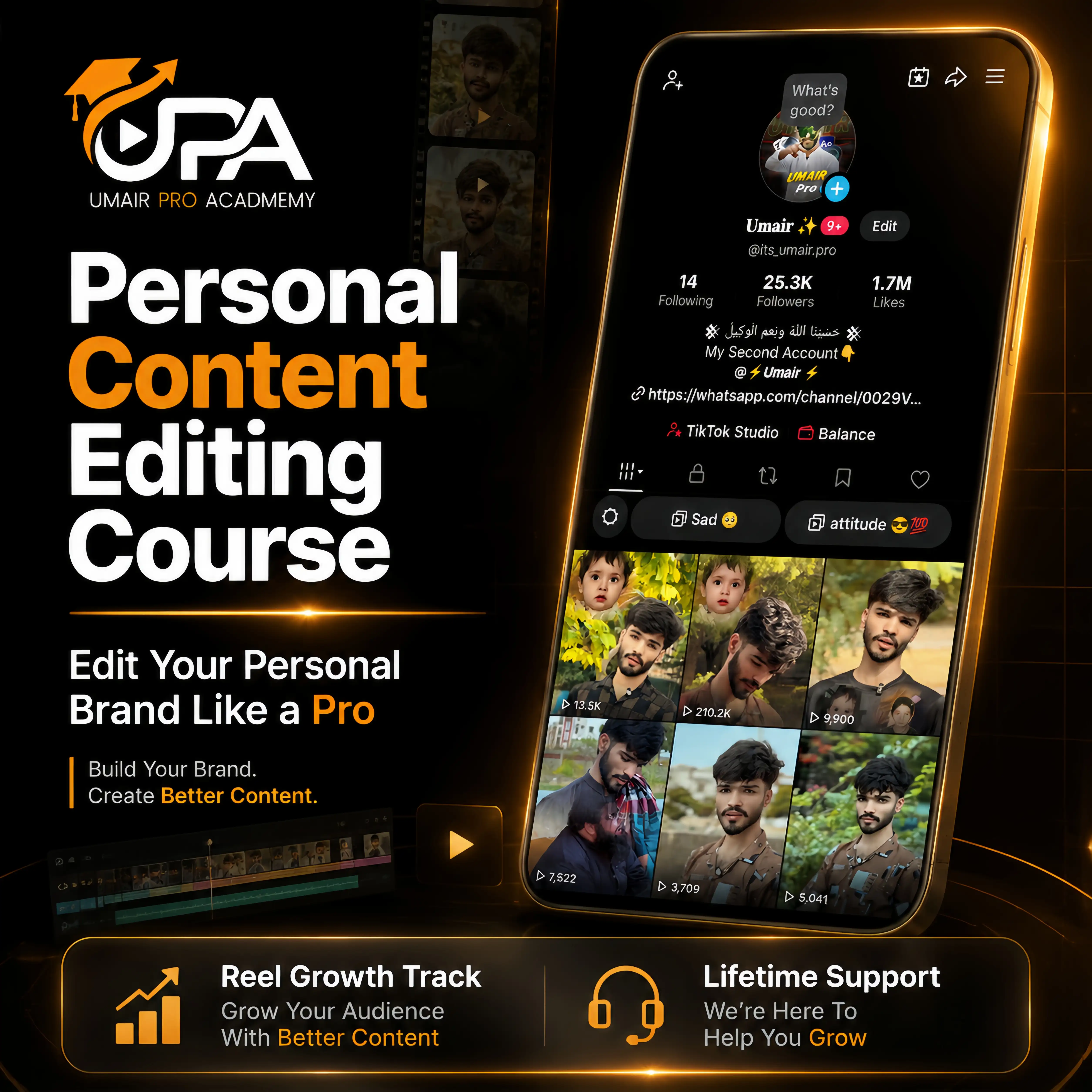 Personal Content Editing Course